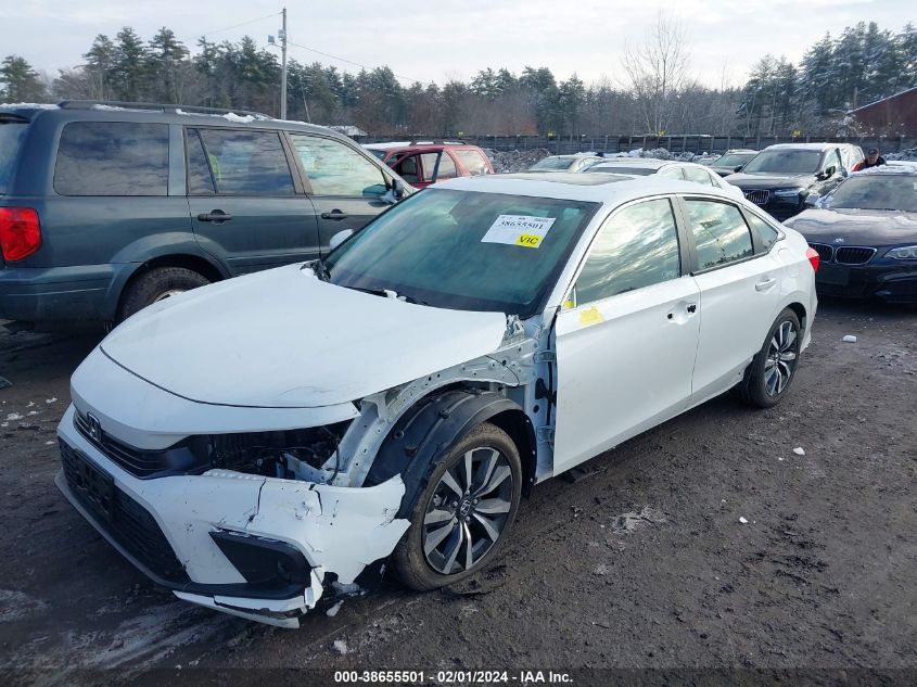 2022 HONDA CIVIC EX - 2HGFE1F79NH322016