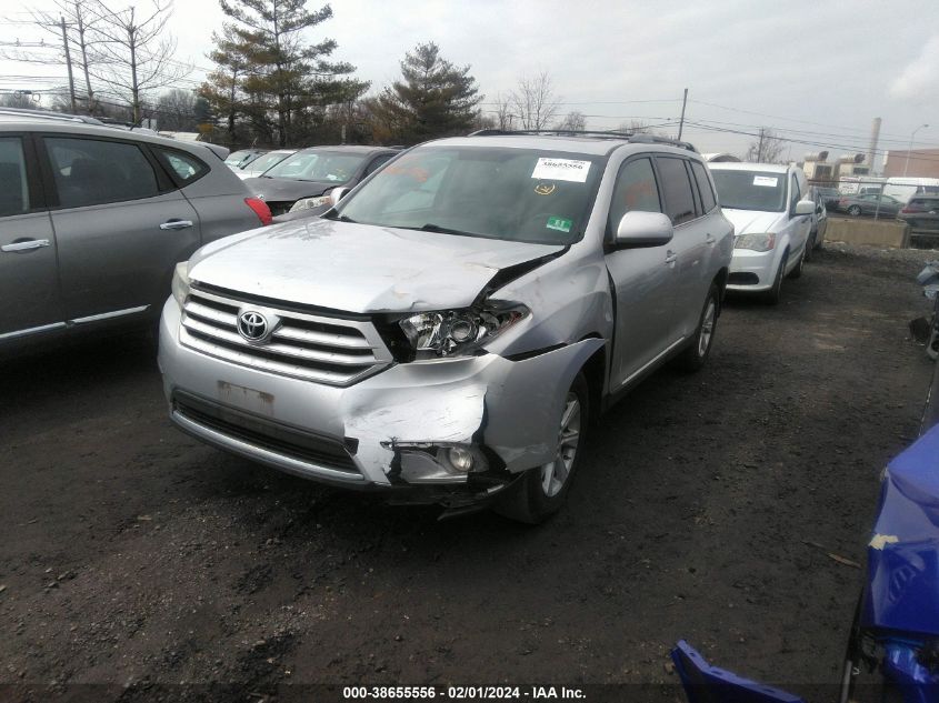 2013 TOYOTA HIGHLANDER PLUS/SE - 5TDBK3EH9DS185798
