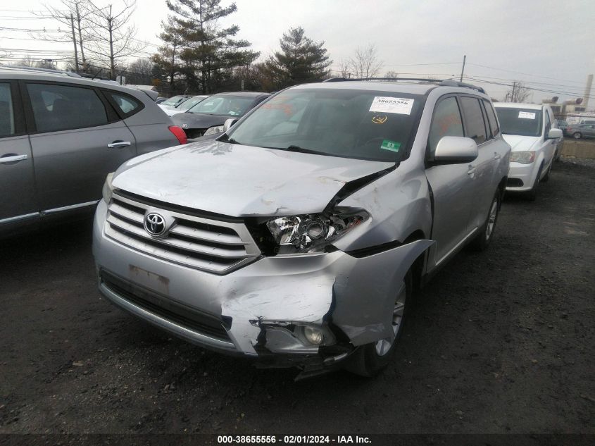 2013 TOYOTA HIGHLANDER PLUS/SE - 5TDBK3EH9DS185798