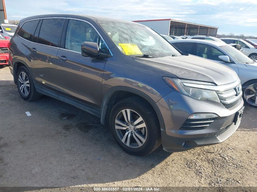 2017 HONDA PILOT EXL - 5FNYF5H53HB024305