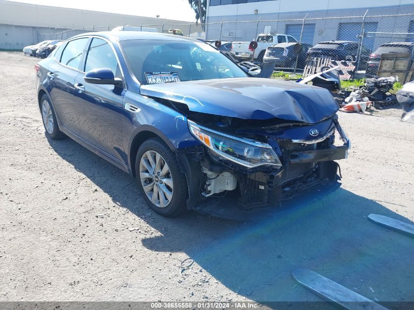 2017 KIA OPTIMA EX - 5XXGU4L36HG136952