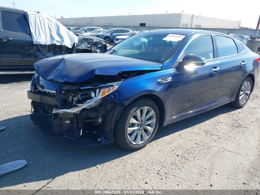 2017 KIA OPTIMA EX - 5XXGU4L36HG136952