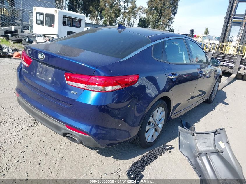 2017 KIA OPTIMA EX - 5XXGU4L36HG136952