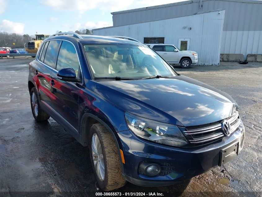 2014 VOLKSWAGEN TIGUAN SEL - WVGBV3AX0EW609631