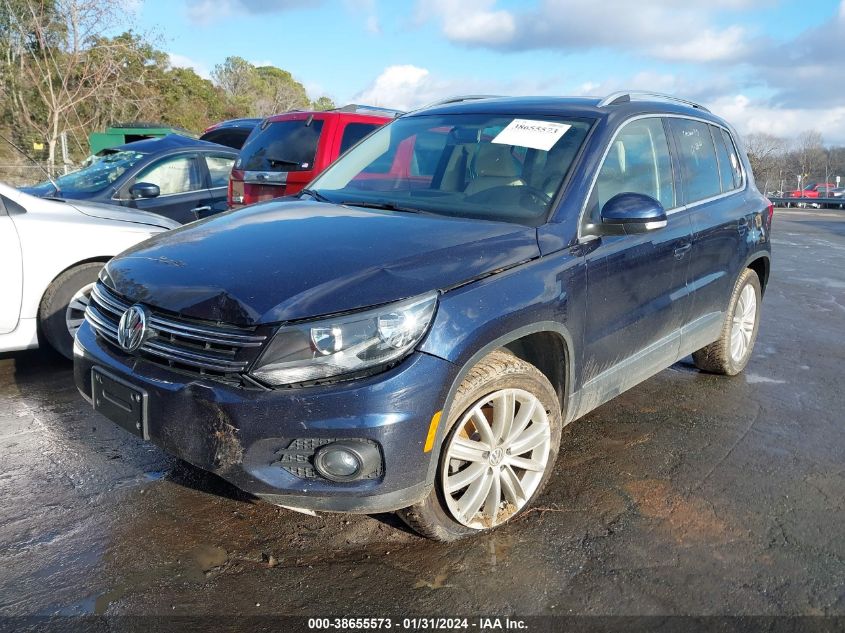 2014 VOLKSWAGEN TIGUAN SEL - WVGBV3AX0EW609631