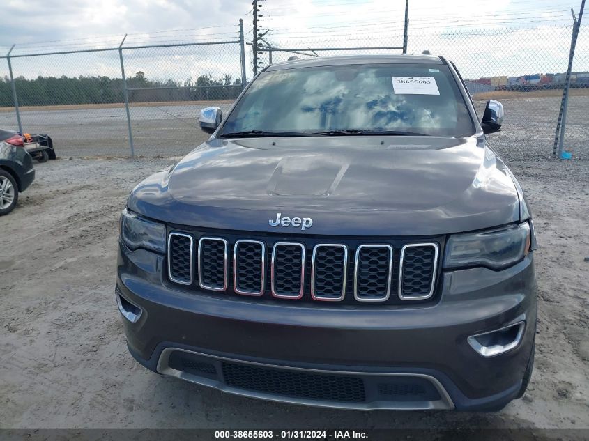 2017 JEEP GRAND CHEROKEE LIMITED 4X2 - 1C4RJEBG5HC717211