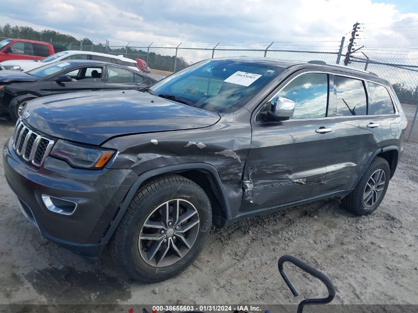 2017 JEEP GRAND CHEROKEE LIMITED 4X2 - 1C4RJEBG5HC717211