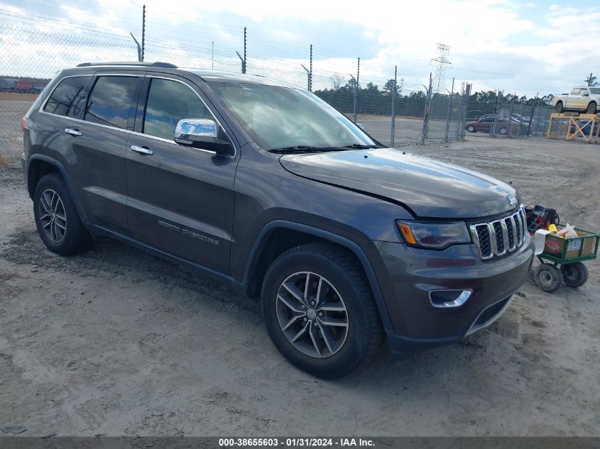 2017 JEEP GRAND CHEROKEE LIMITED 4X2 - 1C4RJEBG5HC717211