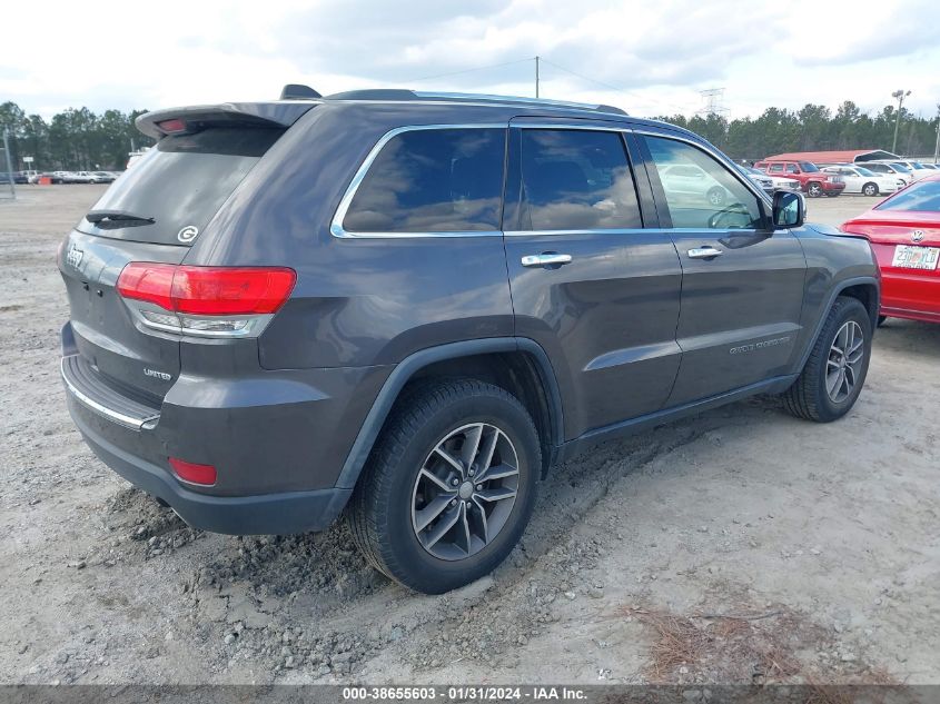 2017 JEEP GRAND CHEROKEE LIMITED 4X2 - 1C4RJEBG5HC717211