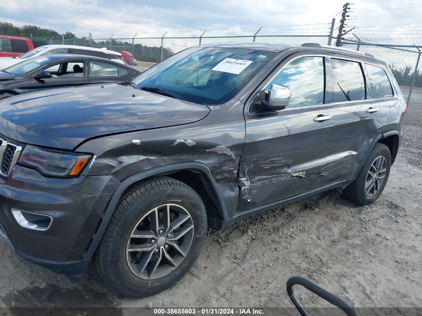 2017 JEEP GRAND CHEROKEE LIMITED 4X2 - 1C4RJEBG5HC717211
