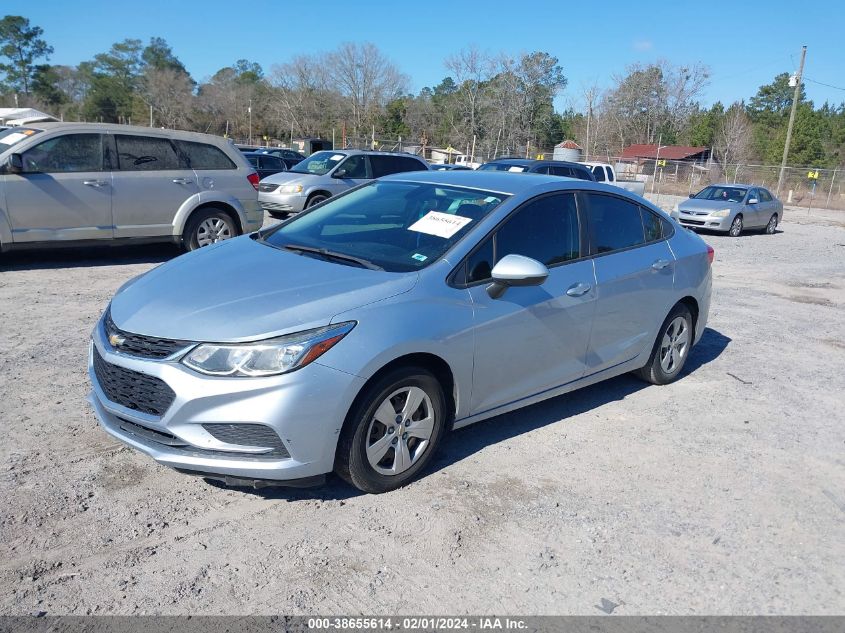 2017 CHEVROLET CRUZE LS AUTO - 1G1BC5SM5H7227421