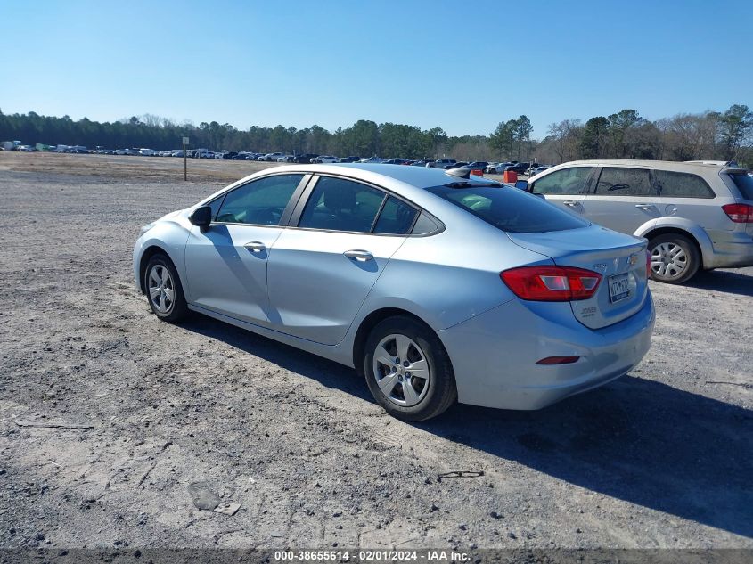 2017 CHEVROLET CRUZE LS AUTO - 1G1BC5SM5H7227421