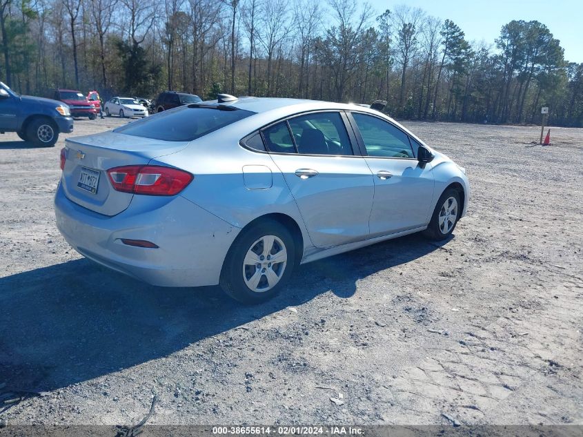 2017 CHEVROLET CRUZE LS AUTO - 1G1BC5SM5H7227421