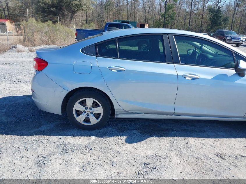 2017 CHEVROLET CRUZE LS AUTO - 1G1BC5SM5H7227421