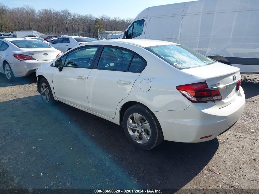 2015 HONDA CIVIC LX - 19XFB2F54FE054839