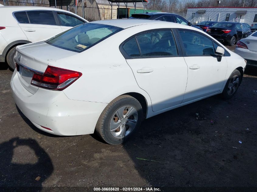 2015 HONDA CIVIC LX - 19XFB2F54FE054839