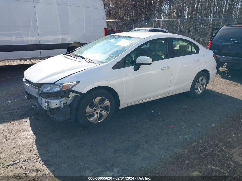 2015 HONDA CIVIC LX - 19XFB2F54FE054839