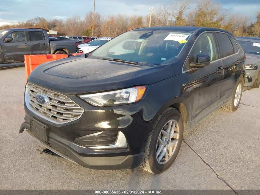 VIN 2FMPK4J90NBA93570 2022 FORD EDGE SEL