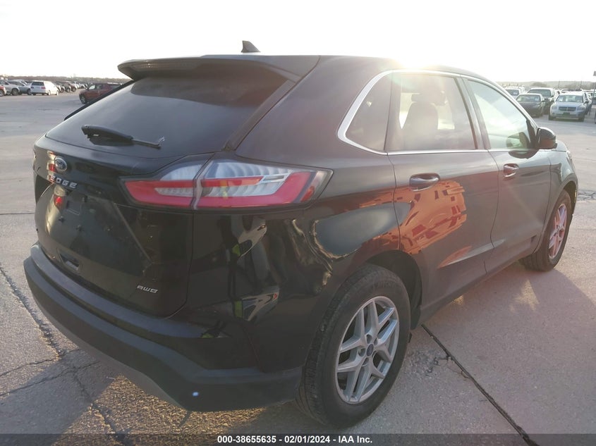 VIN 2FMPK4J90NBA93570 2022 FORD EDGE SEL