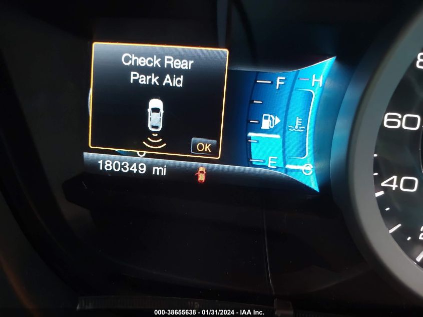2014 FORD EXPLORER LIMITED - 1FM5K8F88EGB35281