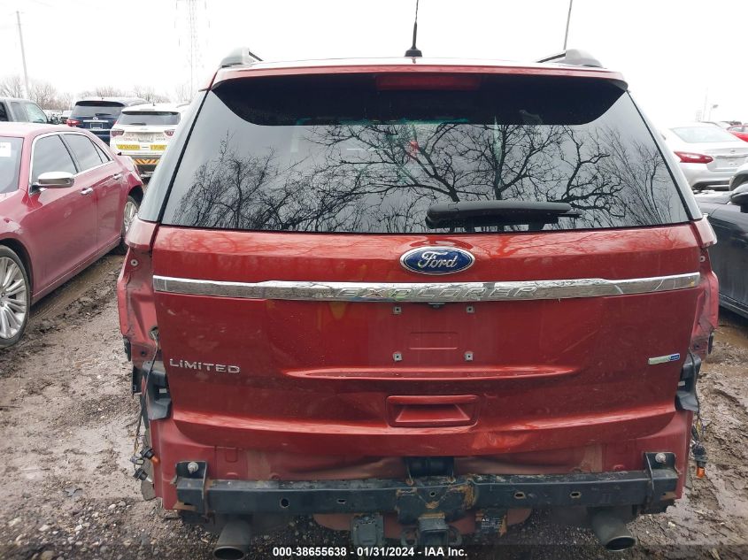 2014 FORD EXPLORER LIMITED - 1FM5K8F88EGB35281