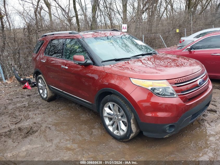 2014 FORD EXPLORER LIMITED - 1FM5K8F88EGB35281