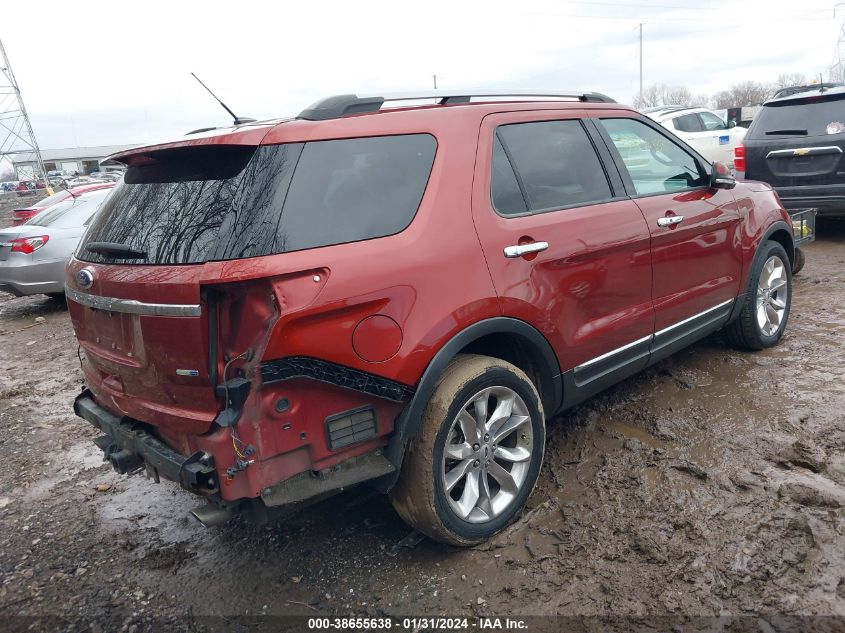 2014 FORD EXPLORER LIMITED - 1FM5K8F88EGB35281