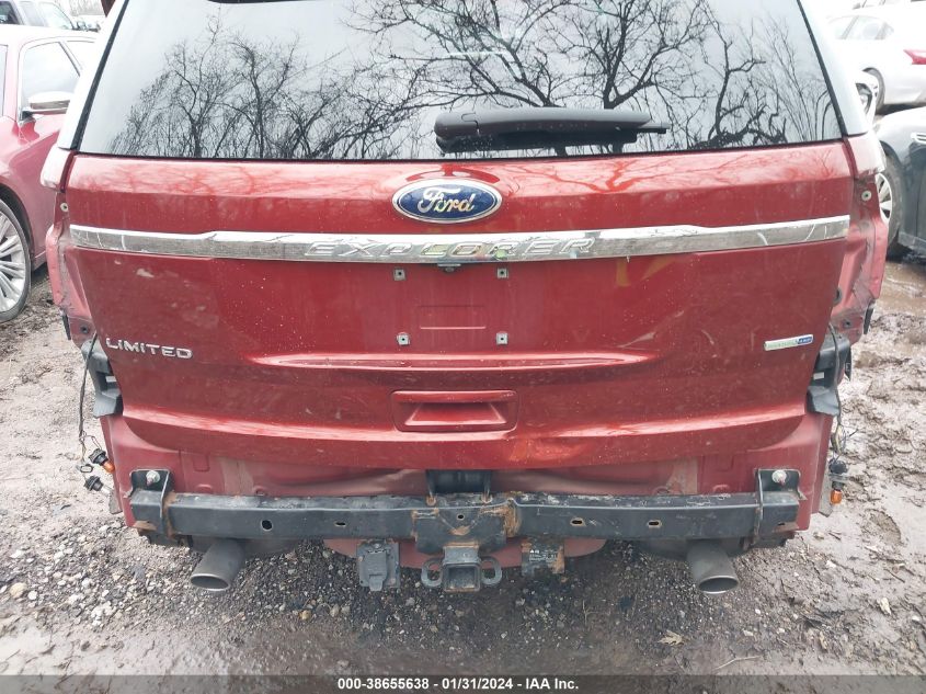 2014 FORD EXPLORER LIMITED - 1FM5K8F88EGB35281
