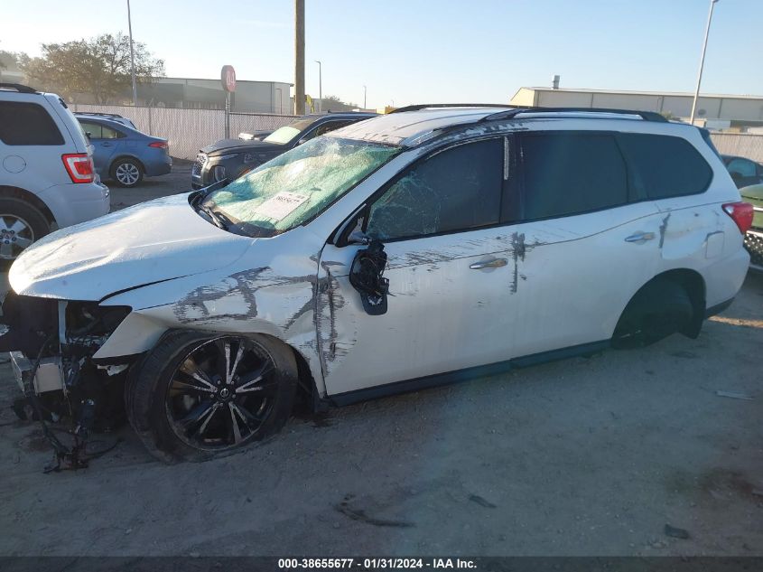 2018 NISSAN PATHFINDER S/SV/SL/PLATINUM - 5N1DR2MN1JC648659