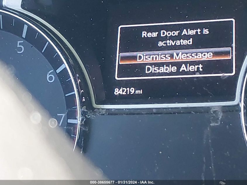 2018 NISSAN PATHFINDER S/SV/SL/PLATINUM - 5N1DR2MN1JC648659