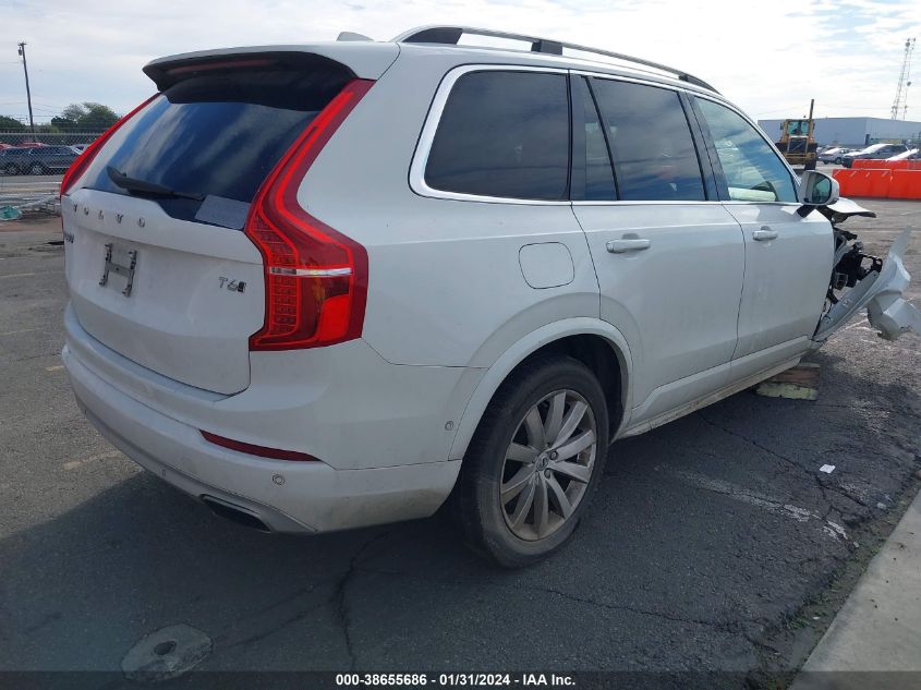 2016 VOLVO XC90 T6 MOMENTUM - YV4A22PK6G1016285