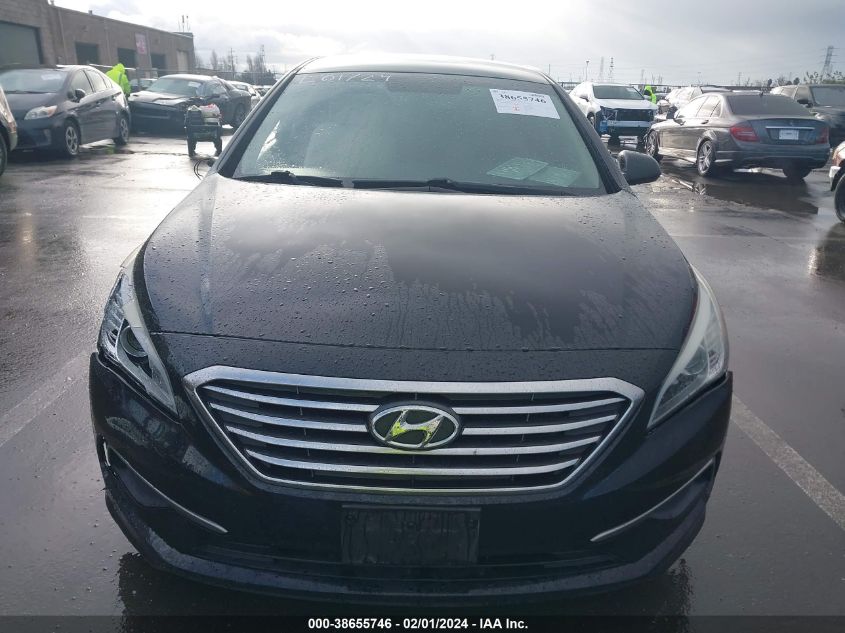 2016 HYUNDAI SONATA SE - 5NPE24AF0GH322399