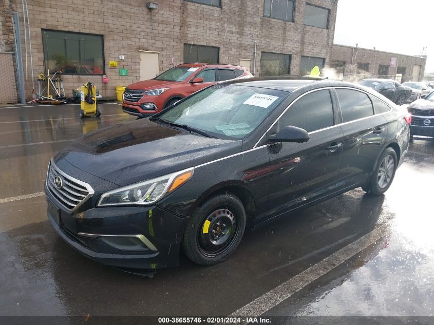 2016 HYUNDAI SONATA SE - 5NPE24AF0GH322399