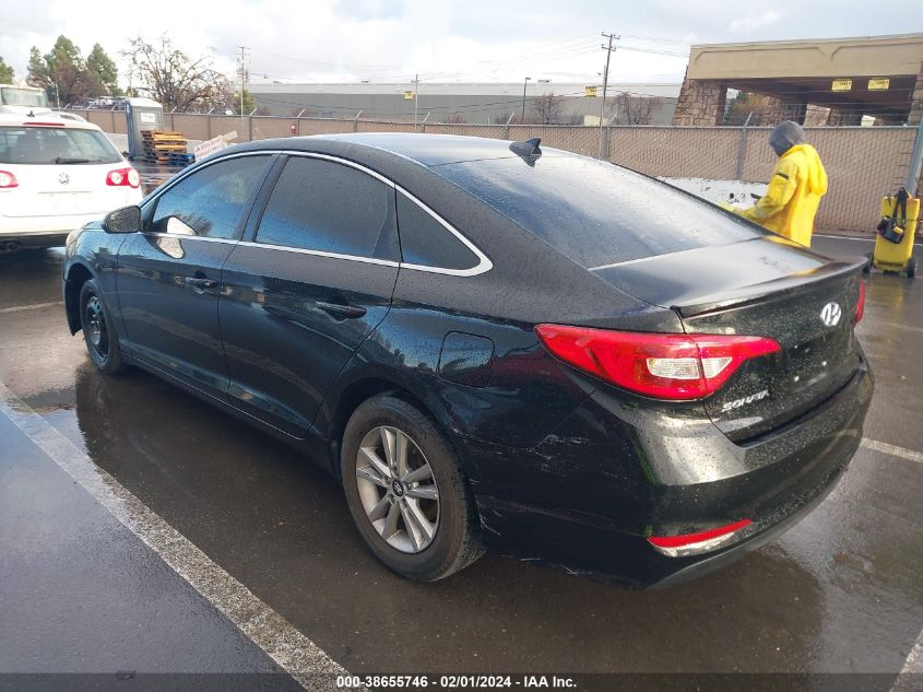 2016 HYUNDAI SONATA SE - 5NPE24AF0GH322399