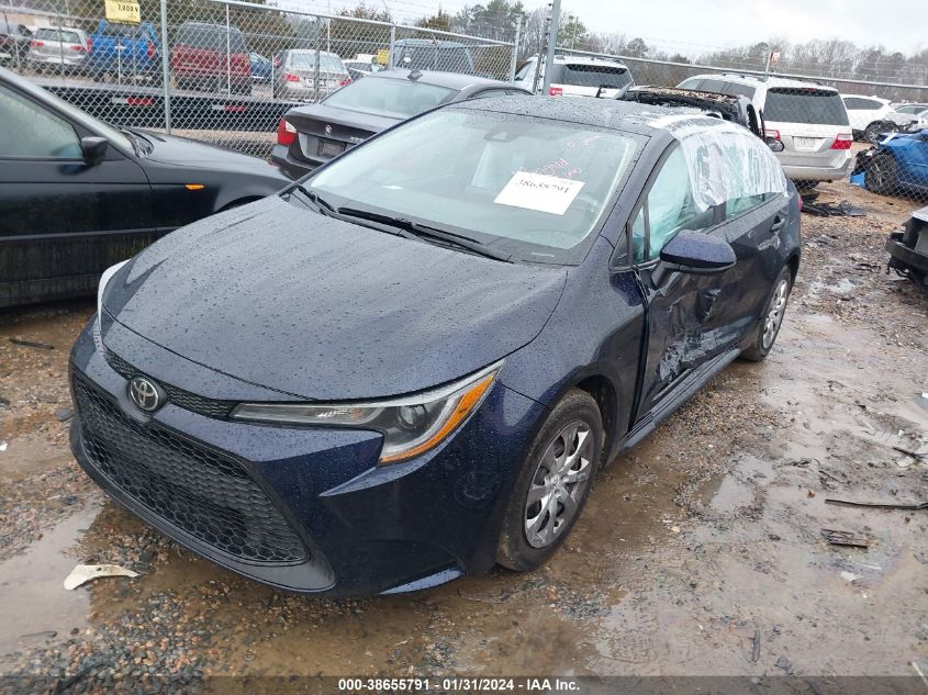 2022 TOYOTA COROLLA LE - 5YFEPMAE1NP385746