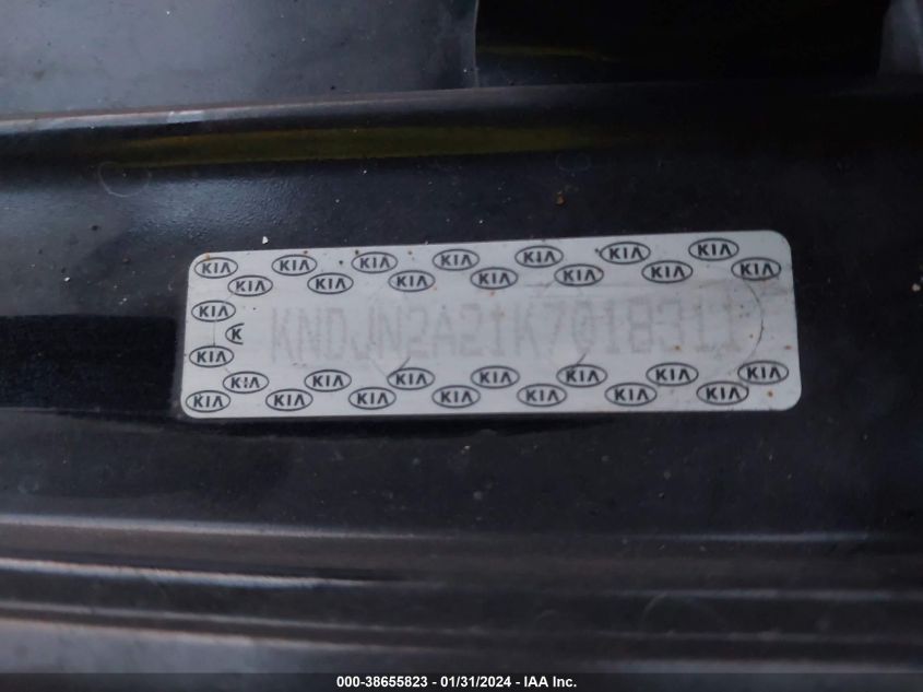 2019 KIA SOUL - KNDJN2A21K7018311