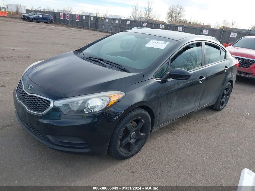 2015 KIA FORTE LX - KNAFK4A67F5401780
