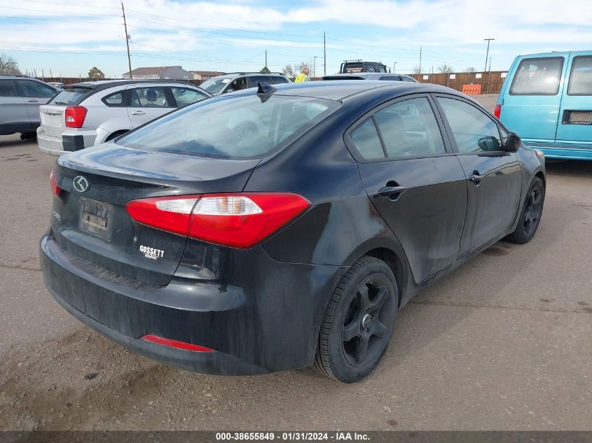 2015 KIA FORTE LX - KNAFK4A67F5401780