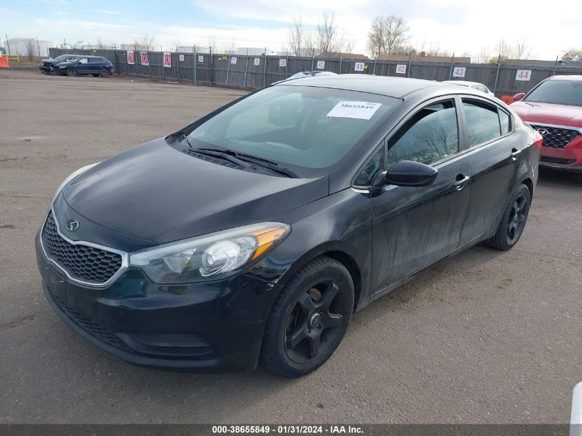 2015 KIA FORTE LX - KNAFK4A67F5401780
