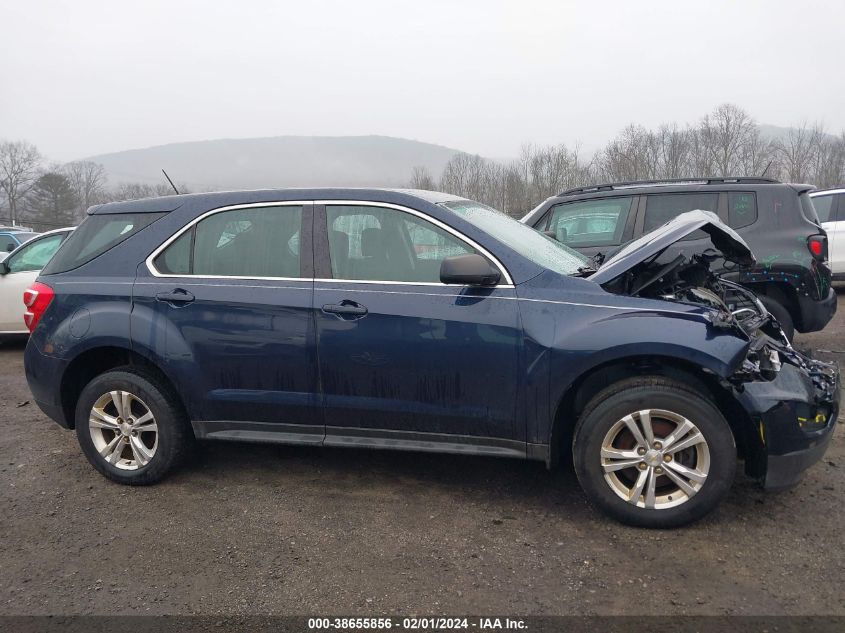 2016 CHEVROLET EQUINOX LS - 2GNALBEK5G1163461