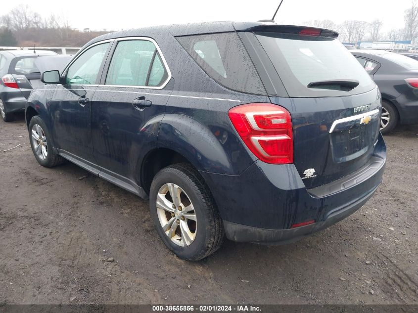 2016 CHEVROLET EQUINOX LS - 2GNALBEK5G1163461