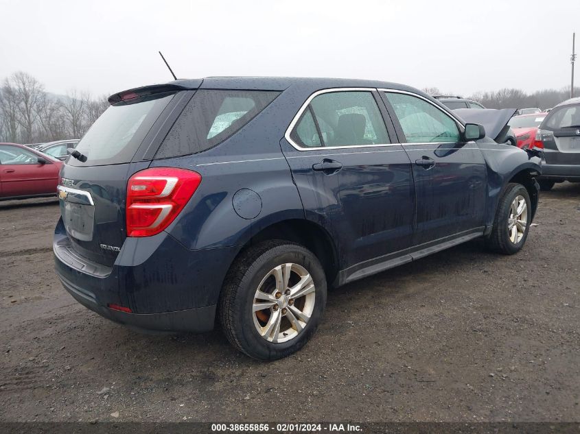 2016 CHEVROLET EQUINOX LS - 2GNALBEK5G1163461