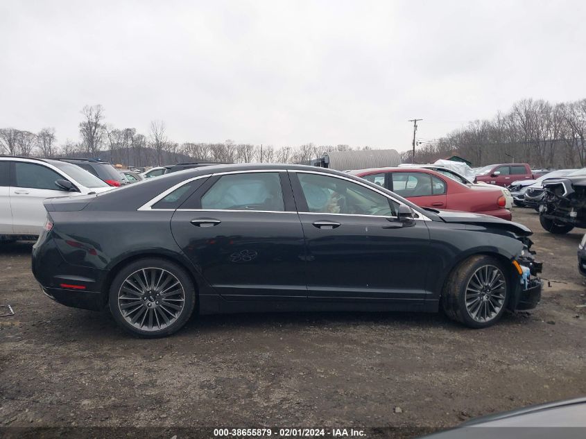 2014 LINCOLN MKZ HYBRID - 3LN6L2LU6ER810098