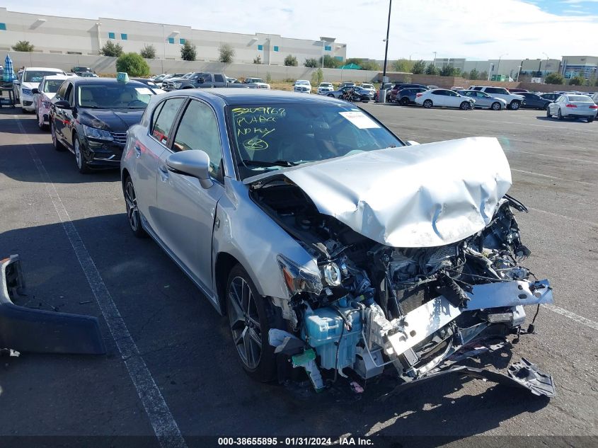 2016 LEXUS CT 200H - JTHKD5BH0G2258612
