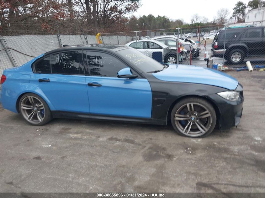 2017 BMW M3 - WBS8M9C57H5G83716