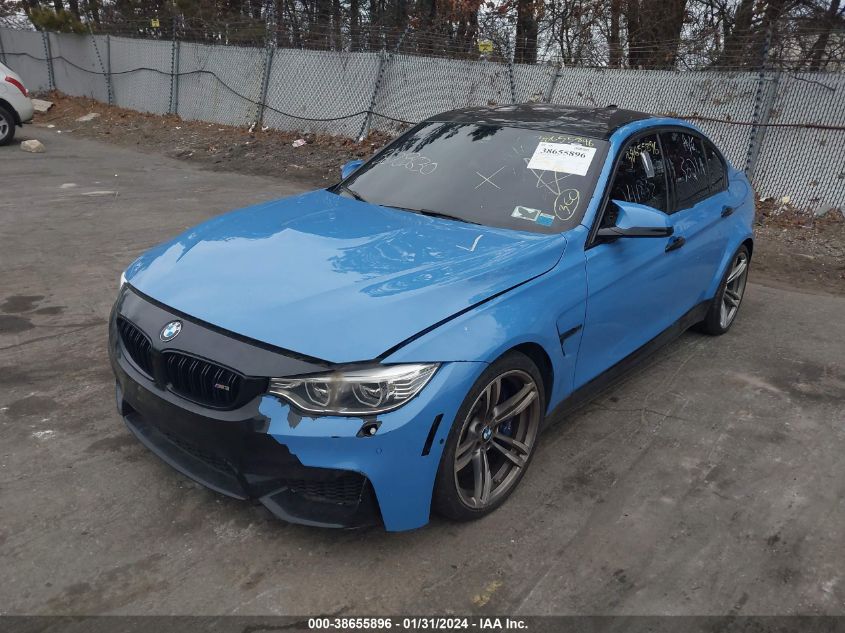 2017 BMW M3 - WBS8M9C57H5G83716