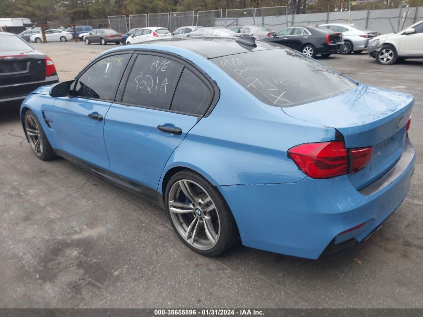 2017 BMW M3 - WBS8M9C57H5G83716