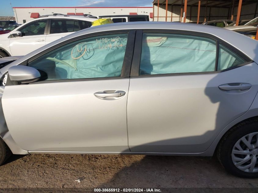 2017 TOYOTA COROLLA L/LE/XLE/SE/XSE - 2T1BURHE7HC903619
