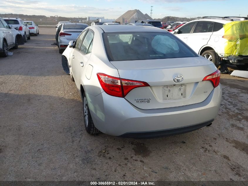 2017 TOYOTA COROLLA L/LE/XLE/SE/XSE - 2T1BURHE7HC903619