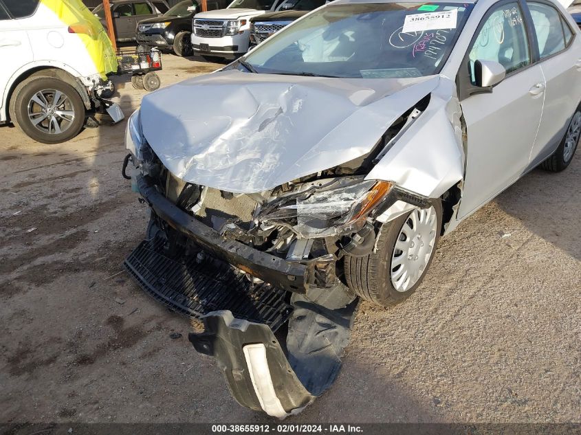 2017 TOYOTA COROLLA L/LE/XLE/SE/XSE - 2T1BURHE7HC903619